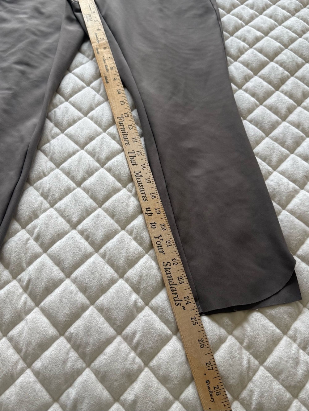 Athleta Stellar High Rise Crop Pants Gra - Picture 7 of 12